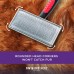 Ryan's Pet Supplies Paw Brothers Extra Long Pin Flat Slicker Brush for Dogs, Large